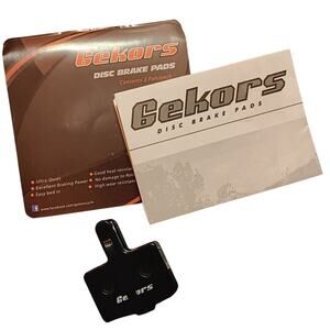 Gekors Bike Disc Brake Pads (1 Pr) NEW Heat Resistance Quiet Great Braking Power